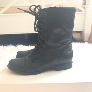 Steve Madden combat boots